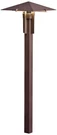 Kichler 26 1/2" High 2700K Led Bronze Pyramid Path Light. Fixed Price $274.99.