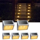 Xlux Solar Lights For Steps Decks Pathway Yard Stairs 6 Pack, Warm. Fixed Price $42.99.