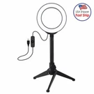 Selfie Ring Light 4.7" 12CM With Usb For Live Stream/makeup Led Camera. Fixed Price $23.95.