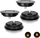 Solar Light Replacement Top 4 Pack Used Broken Lantern Parts. Fixed Price $13.97.