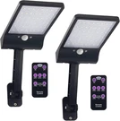 Led Solar Outdoor Lights With Motion Sensor, 3 Lighting Modes Flood. Fixed Price $55.37.