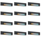 Cloudy Bay Pack 3 Color Low Voltage 12-24V Led Step Lights OUTDOOR,2.5W .... Fixed Price $137.63.