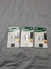 3X Feit Electric 10-WATT / 12-VOLT Old Style G4 Bi-pin Landscape Light Bulbs. Fixed Price $12.44.