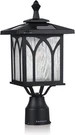 Kemeco ST4328Q-A Solar Post Light Outdoor Cast Aluminum Exterior Lamp, Black. Fixed Price $111.43.
