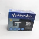 Mediterraneo Venus Motion Sensing Solar Led Outdoor Wall Cylinder Light Black. Fixed Price $26.37.