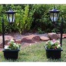 2PK Sunray Kambria Multi Function Solar Lamp & Planter. Fixed Price $57.00.