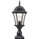 Z-lite 522PHM-BK-PM Wakefield 1 Light 24 Inch Black Outdoor Pier Mounted Fixture. Fixed Price $146.00.