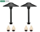 3W Outdoor Pathway Lights Landscape (2-PACK) Low Voltage 12V 3000K. Fixed Price $49.99.