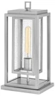 Hinkley Republic 16 1/2" Marine Grade Satin Nickel Outdoor Pier Light. Fixed Price $339.00.