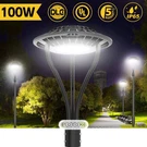 100W Led Post Top Dusk Dawn Commercial Garden Pole Lighting Fixture Etl. Fixed Price $130.95.