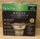 Classy Caps Regal 4 In. X Outdoor Tan Vinyl Led Solar Post (2-PACK). Fixed Price $38.99.