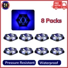 Solar Dock Lights Driveway Deck - 8 Packs Waterproof 1200MAH Outdoor Led. Fixed Price $58.18.