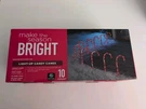 Light Up Candy Canes. 10 With Ground Stakes 9 ' Long Red & White. Fixed Price $22.99.