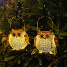 2 Pack Hanging Solar Lanterns - Garden Light Waterproof Metal Decorative Sola.... Fixed Price $48.92.
