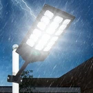 Led Solar Street Light Outdoor Garden Sensor Lamp IP65 Pole+remote , 1500W. Fixed Price $27.99.