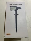 Solar Lights Outdoor Waterproof IP65, 76 Led 3 Lighting 4 Pack, Cool White. Fixed Price $39.00.