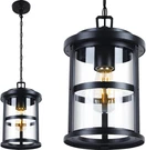 Outdoor Pendant Lantern,aluminum Light Black Finish For Porch, 1-PACK. Fixed Price $59.00.