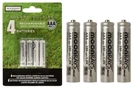 Moonrays Aaa Rechargeable Solar Batteries 97126 Lights Battery (4 Pack). Fixed Price $16.93.