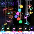 Color-changing Outdoor Led Solar Powered Wind Chime Light Yard Garden Decor Gift. Fixed Price $11.98.