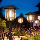 Xmcosy+ Outdoor Lights Waterproof IP65, Solar-powered Garden/yard/pathway. Fixed Price $123.27.