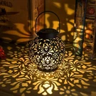 Outdoor Solar Hanging Lantern Lights 2 Pack Led Metal Black Excmark Decorative. Fixed Price $51.99.