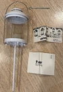 Vintage Weber Lantern White Original Box 1984 Lars Sweden No Candle Camping. Fixed Price $24.00.