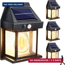 Joomer Solar Wall Lights Outdoor 4PACK, Dusk To Dawn Porch Fixture, Water. Fixed Price $41.58.