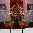 Huyieno 2PK Metal Solar Stake Lights Christmas Yard Decorations Warm White Angel. Fixed Price $39.68.