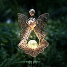 Leds Solar Stake Lights For Garden Metal Warm White, Memorial Gift - Perfect As. Fixed Price $38.53.