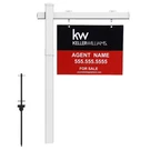 Vinyl Estate Sign Post 6 Tall 72 White Kdgarden Realtor Yard Flat Open Home. Fixed Price $124.99.