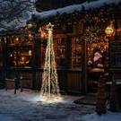 Yescom 9FT Solar Christmas Cone Tree Light 8 Modes Outdoor Decoration Warm White. Fixed Price $119.90.