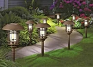 Naturally Solar 8 Pc Led Vintage Style Pathway Lights W/ Bronze Finish. Fixed Price $139.99.