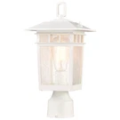 Nuvo 60-5954 Light 14" Outdoor White Post Lantern W/ Clear Seeded Glass. Fixed Price $83.99.