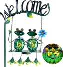 Hongland Outdoor Garden Solar Lights,frog Swing Decor,frog. Fixed Price $55.24.