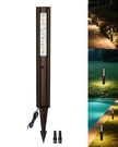 Zestpatio Low Voltage Path Lights, 12V 3W Wired Led Bronze. Fixed Price $36.99.