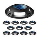 Home Zone Security ELJ7965V Solar String Lights - 12 Pack. Fixed Price $107.49.