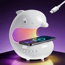Umlaen Smart Led Night Light With Bluetooth Speaker, Rechargeable Table White. Fixed Price $33.99.