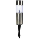 Northlight Set Of 6 Silver Solar Powered Led Pathway Markers, 10". Fixed Price $34.01.