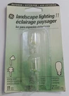 T5 (923/BP2) Miniature Wedge 11 Watt 12 Volt Outdoor Landscape Bulbs Each. Fixed Price $12.00.