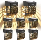 Loftek Solar Deck Lights, 8 Pack Fence Outdoor Patio Decorative.... Fixed Price $37.86.