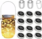 Solar Mason Lids, 12 Pack 30 Led Fairy Lights(jars Not Included), .... Fixed Price $36.79.