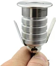 Yashida Mini Low Voltage 12-24V Dc Led Step LIGHTS,3 Watt Recessed Silver. Fixed Price $58.53.