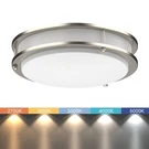 Led Ceiling Light All-in-one Selectable Color Dimmable 10"/12"/14". Fixed Price $19.99.
