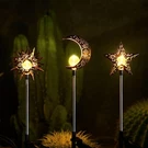 Solar Lights Outdoor Garden Decorations Sun Moon Star Stake Decorative Wat. Fixed Price $37.66.