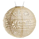 Allsop Home Garden 31598 Soji Stella Boho Globe 12-IN. Tyvek Solar Lantern. Fixed Price $53.75.