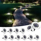 Solpex Solar Outdoor Waterproof, 12 Pack Ground Lights, Ga.... Fixed Price $46.45.