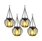 Kooper Solar Lanterns Outdoor Waterproof, 4 Pack Upgraded Metal Han... Fast Ship. Fixed Price $67.24.