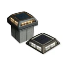Muskoka Solar Led Post Lights 4X4 Black Aluminum Deck Dock Path 2 Pack Outdoor. Fixed Price $45.49.