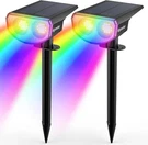 Kyosho Outdoor Solar Rgbw Color Lights, 38 Leds Waterproof. Fixed Price $49.99.