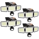 Ume 302 Led Solar Flood Lights, 3000LM IP65 Motion Sensor, 4 Pack. Fixed Price $89.99.